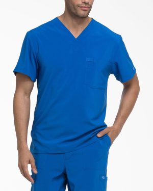 Men's EDS Essentials Tuckable V-Neck Scrub Top
