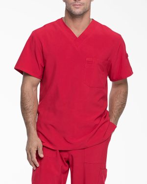 Men's EDS Essentials Tuckable V-Neck Scrub Top