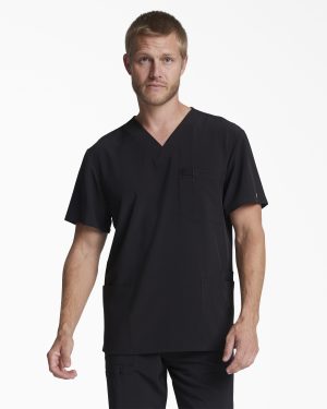 Men's EDS Essentials V-Neck Scrub Top