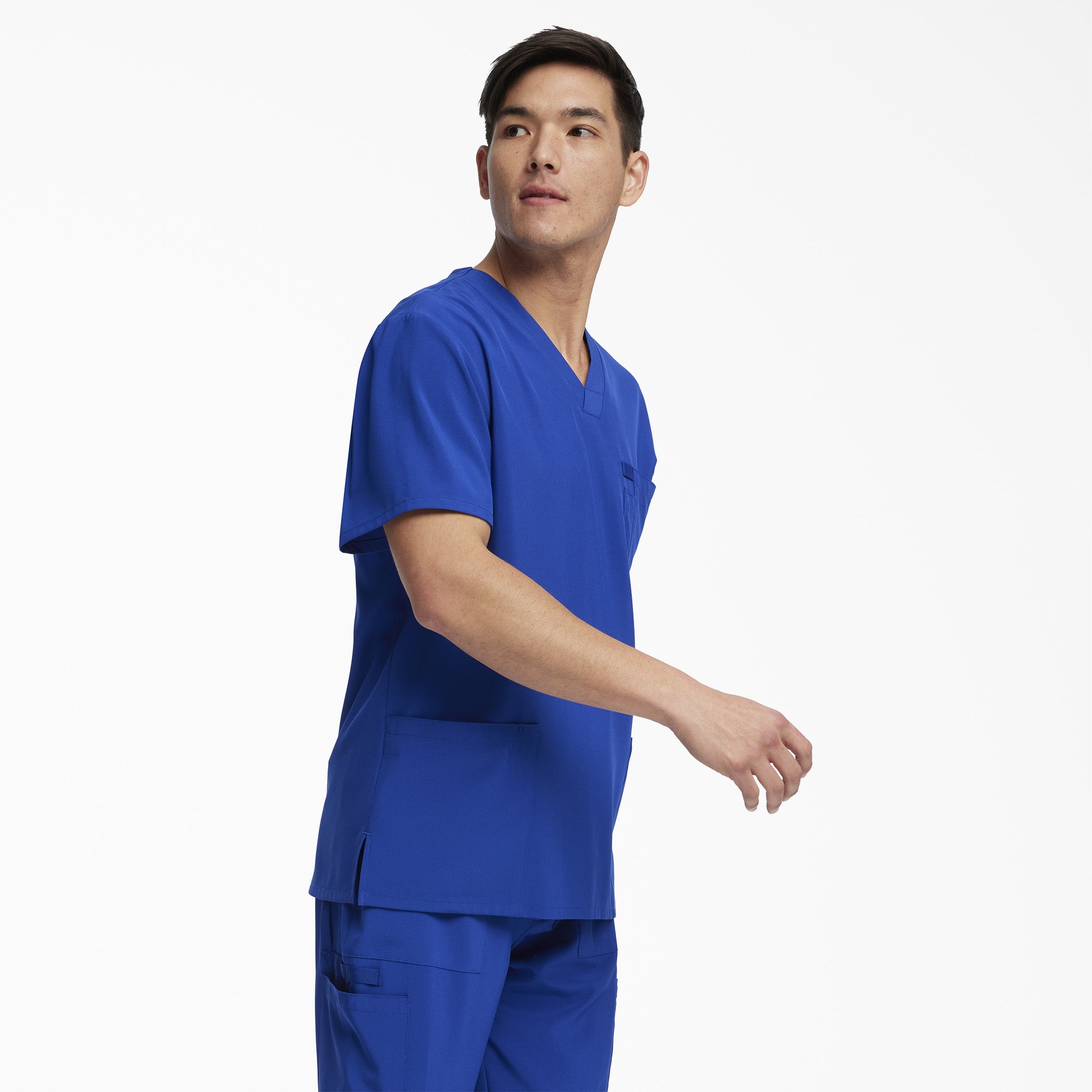 Men's EDS Essentials V-Neck Scrub Top - Image 3