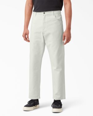 Relaxed Fit Stonewashed Duck Carpenter Pants