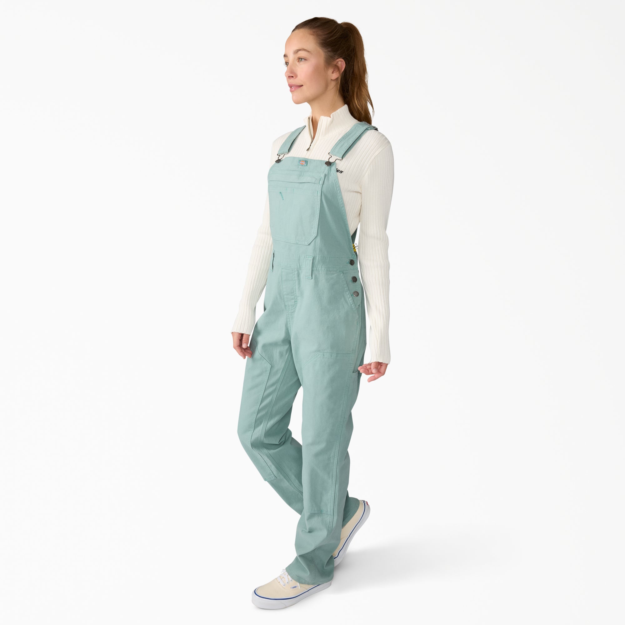 Women's Double Front Bib Overalls - Image 3