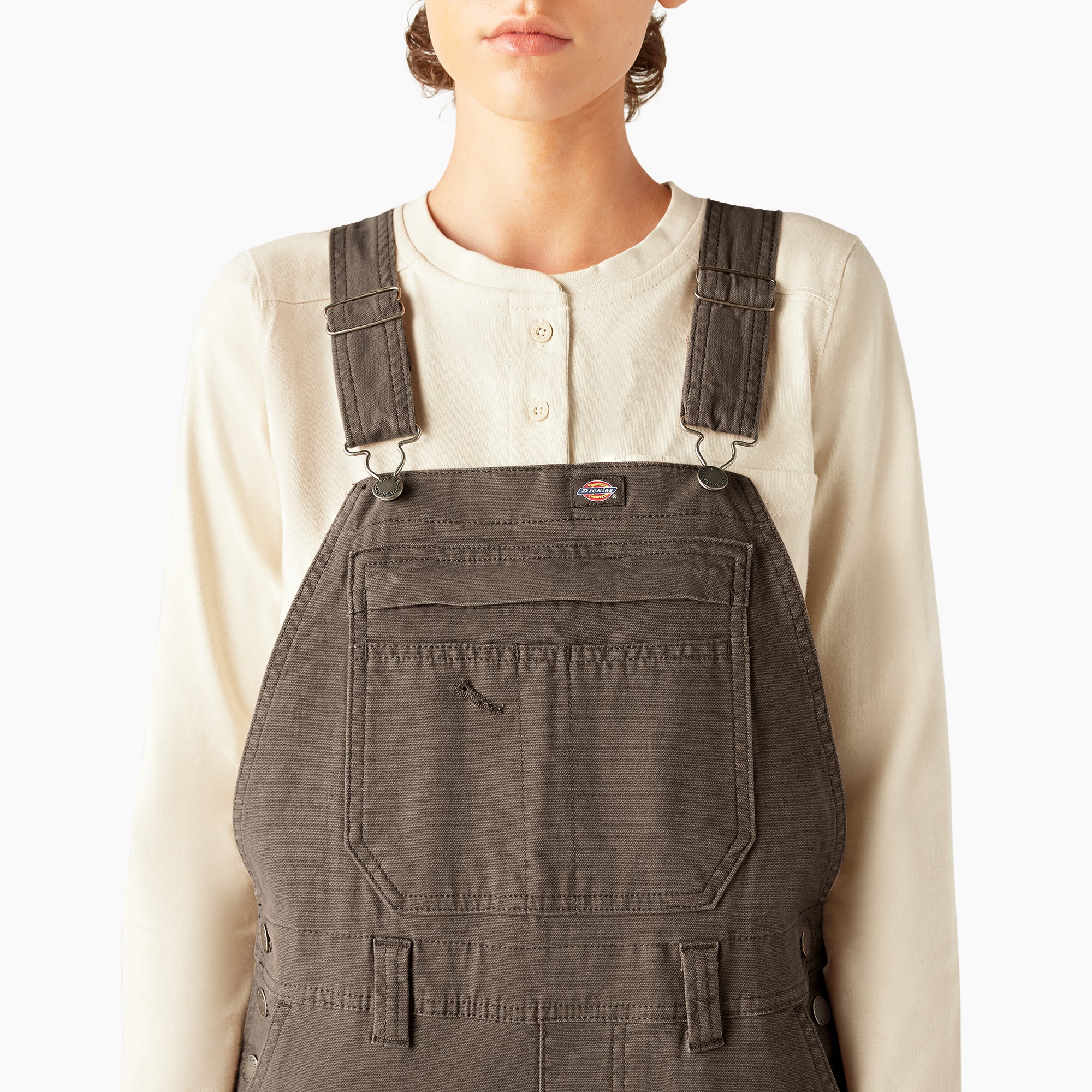 Women's Double Front Bib Overalls - Image 7