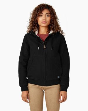 Women's Fleece Lined Duck Canvas Jacket