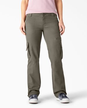 Women's Relaxed Fit Straight Leg Cargo Pants