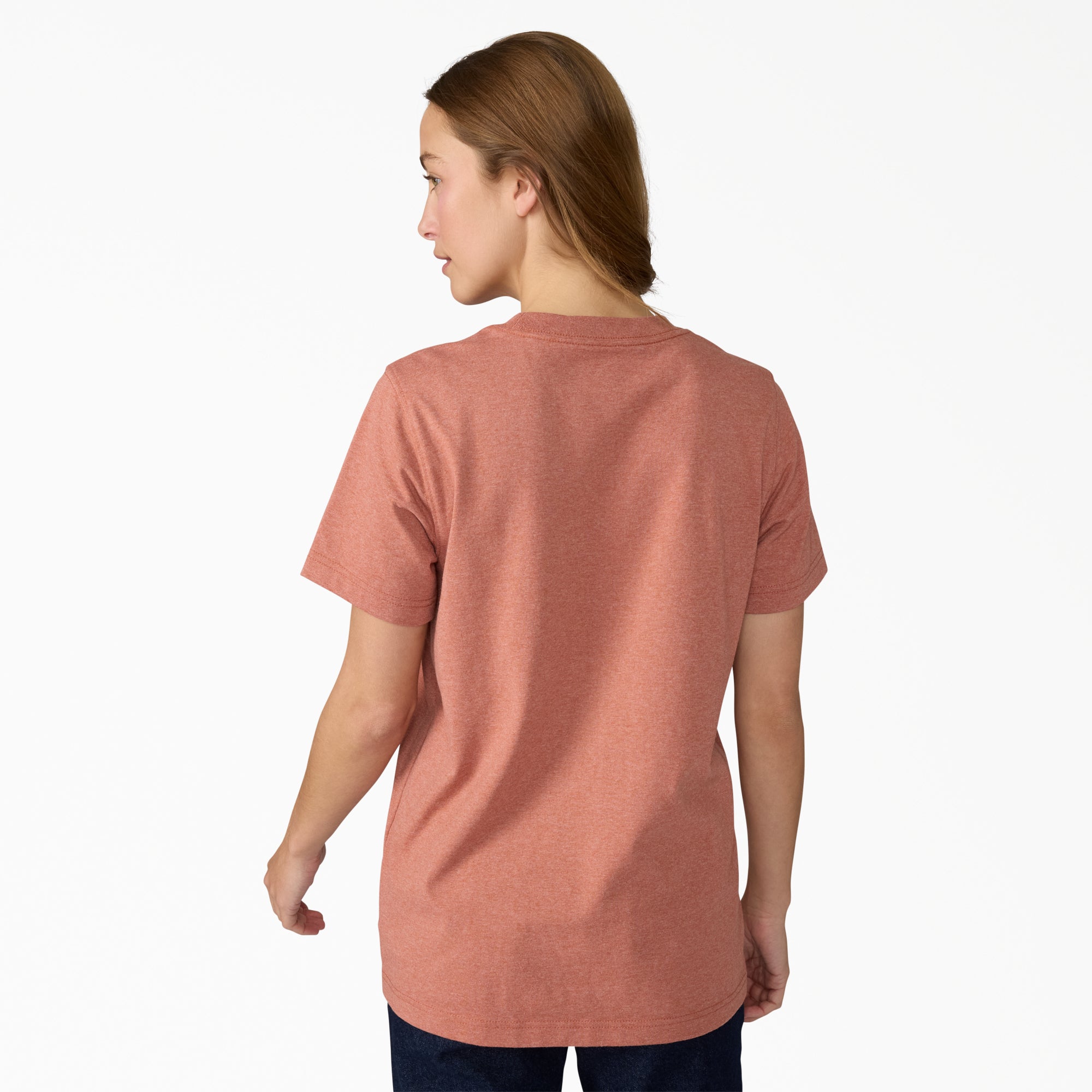 Women's Heavyweight Short Sleeve Pocket T-Shirt - Image 2