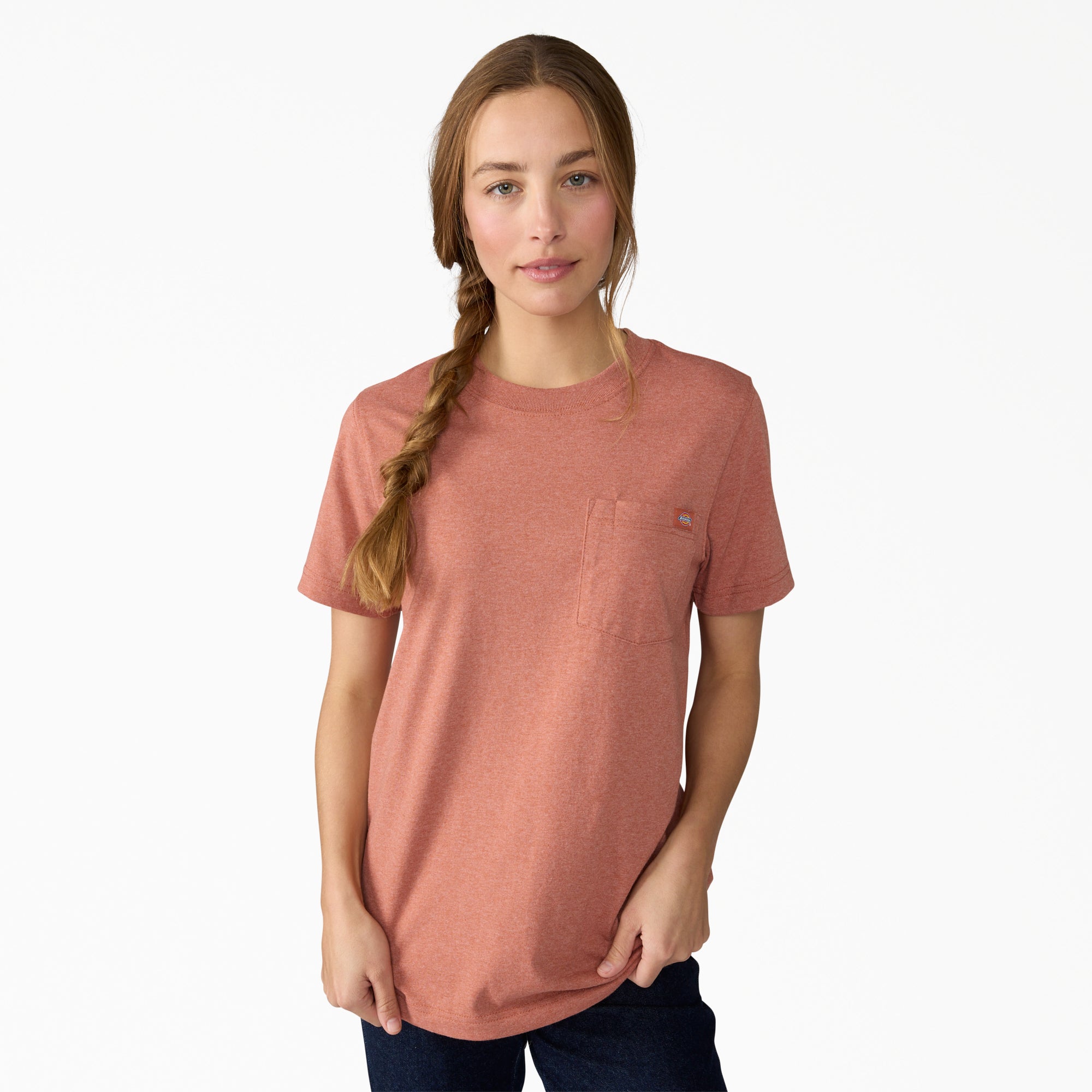 Women's Heavyweight Short Sleeve Pocket T-Shirt
