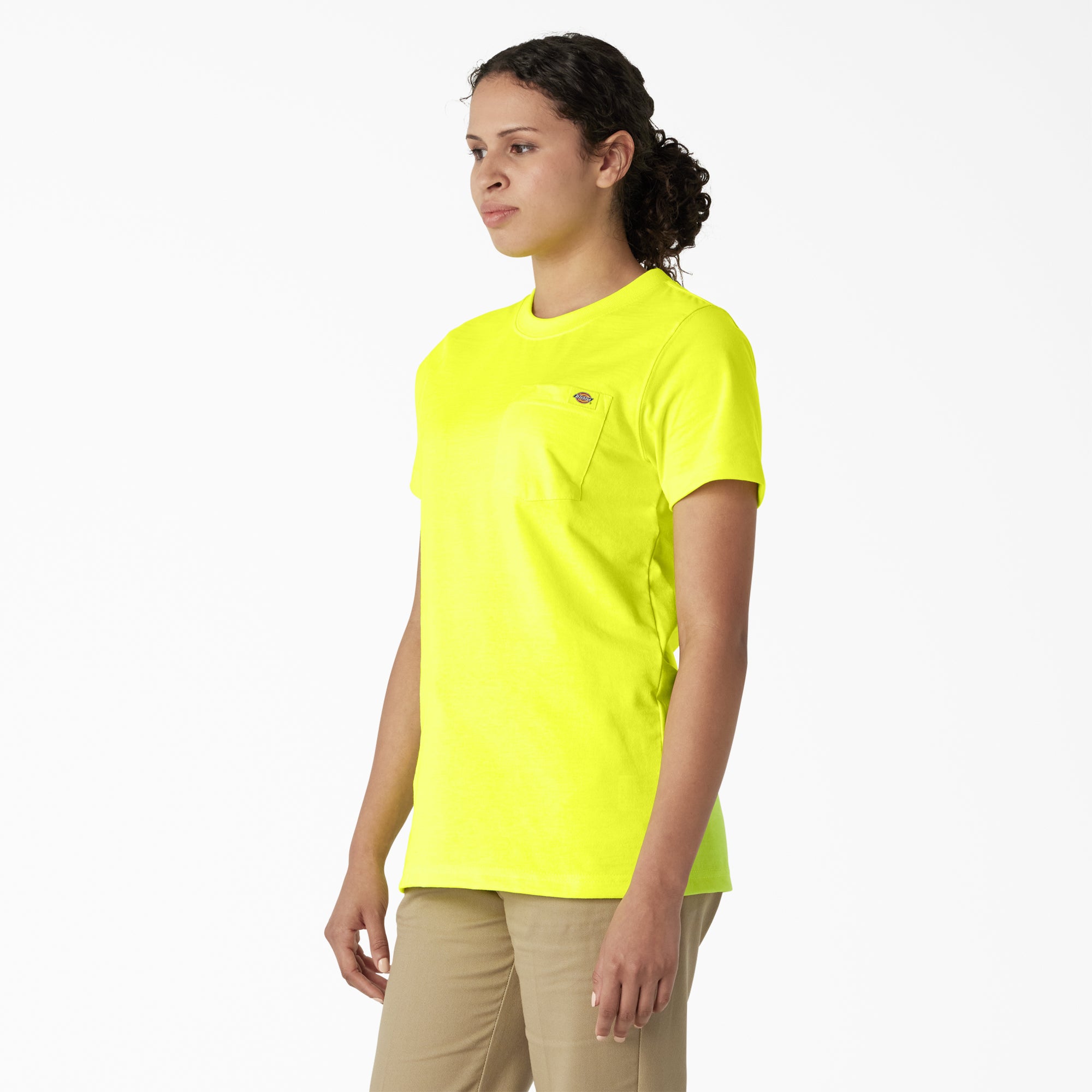 Women's Heavyweight Short Sleeve Pocket T-Shirt - Image 3