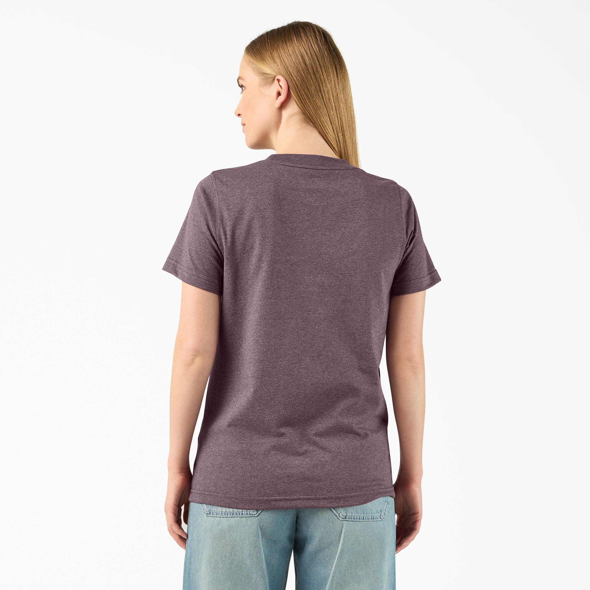 Women's Heavyweight Short Sleeve Pocket T-Shirt - Image 2