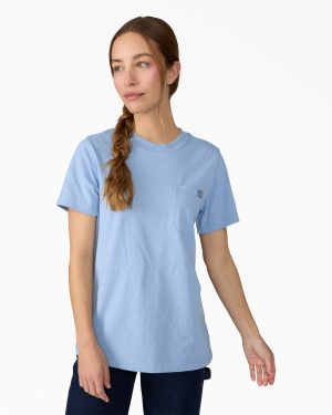 Women's Heavyweight Short Sleeve Pocket T-Shirt