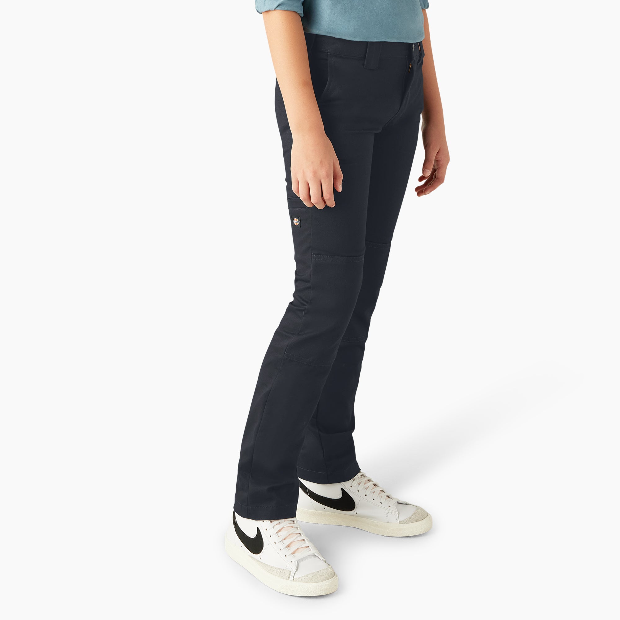 Boys' FLEX Skinny Fit Double Knee Pants. 4-20 - Image 4