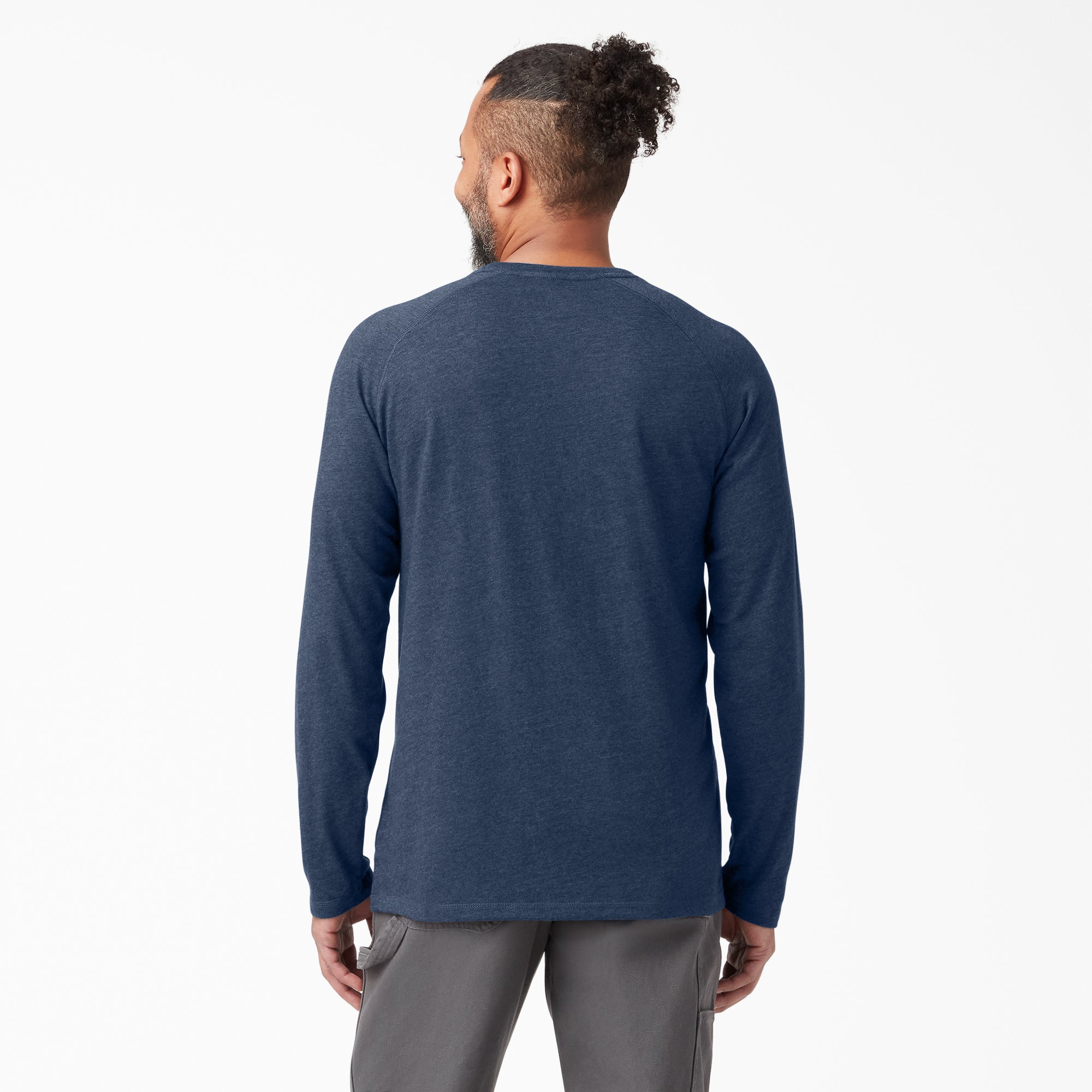 Cooling Long Sleeve Pocket T-Shirt - Image 2