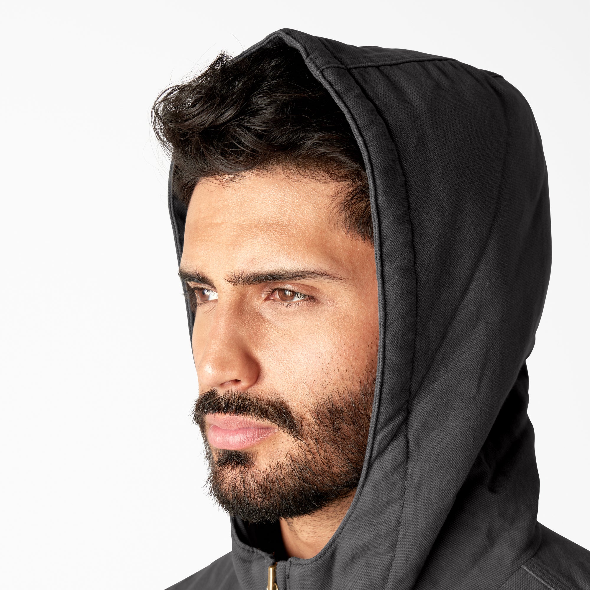 Duck Canvas High Pile Fleece Lined Jacket - Image 7