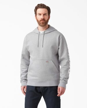 Water Repellent Sleeve Logo Hoodie