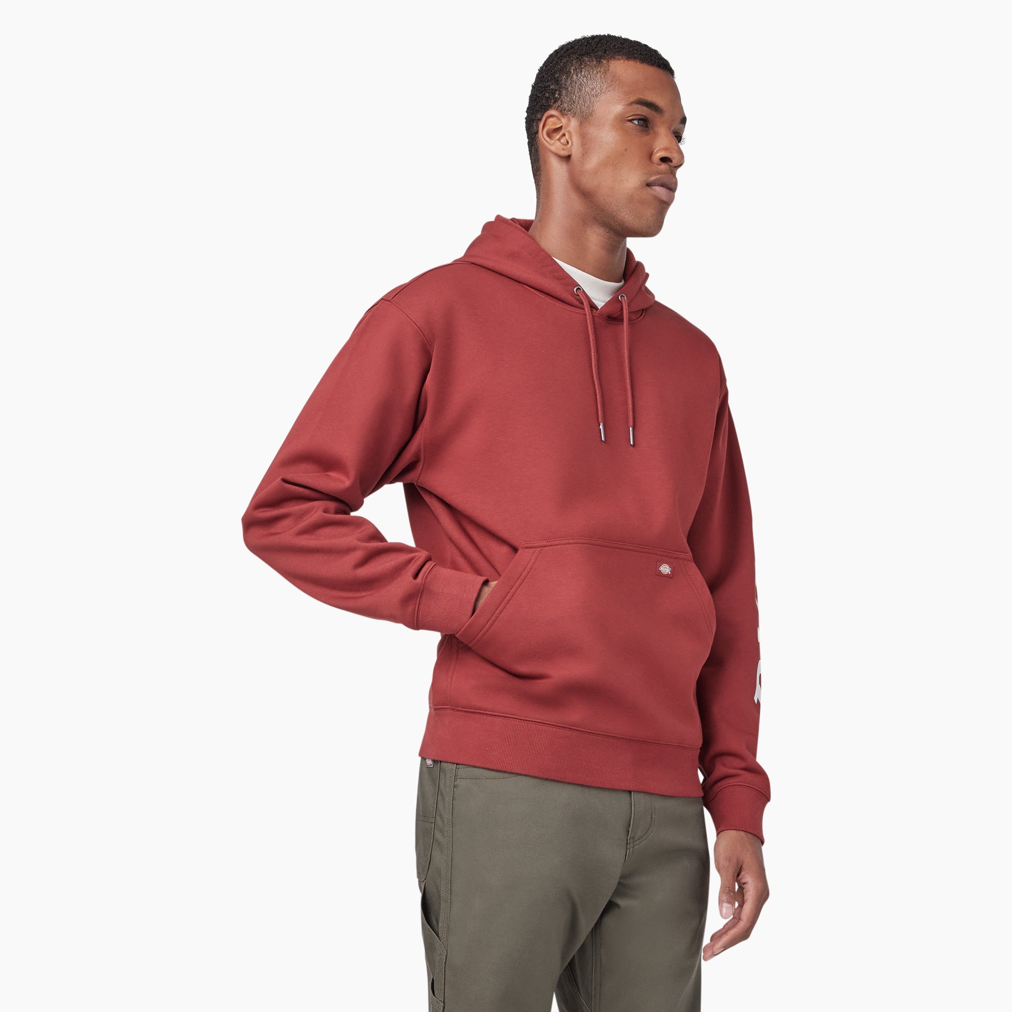 Water Repellent Sleeve Logo Hoodie - Image 4