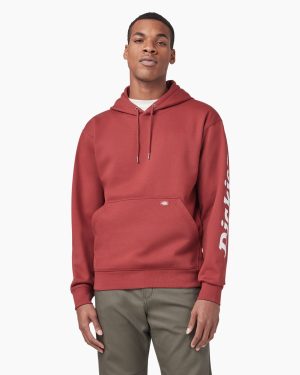 Water Repellent Sleeve Logo Hoodie