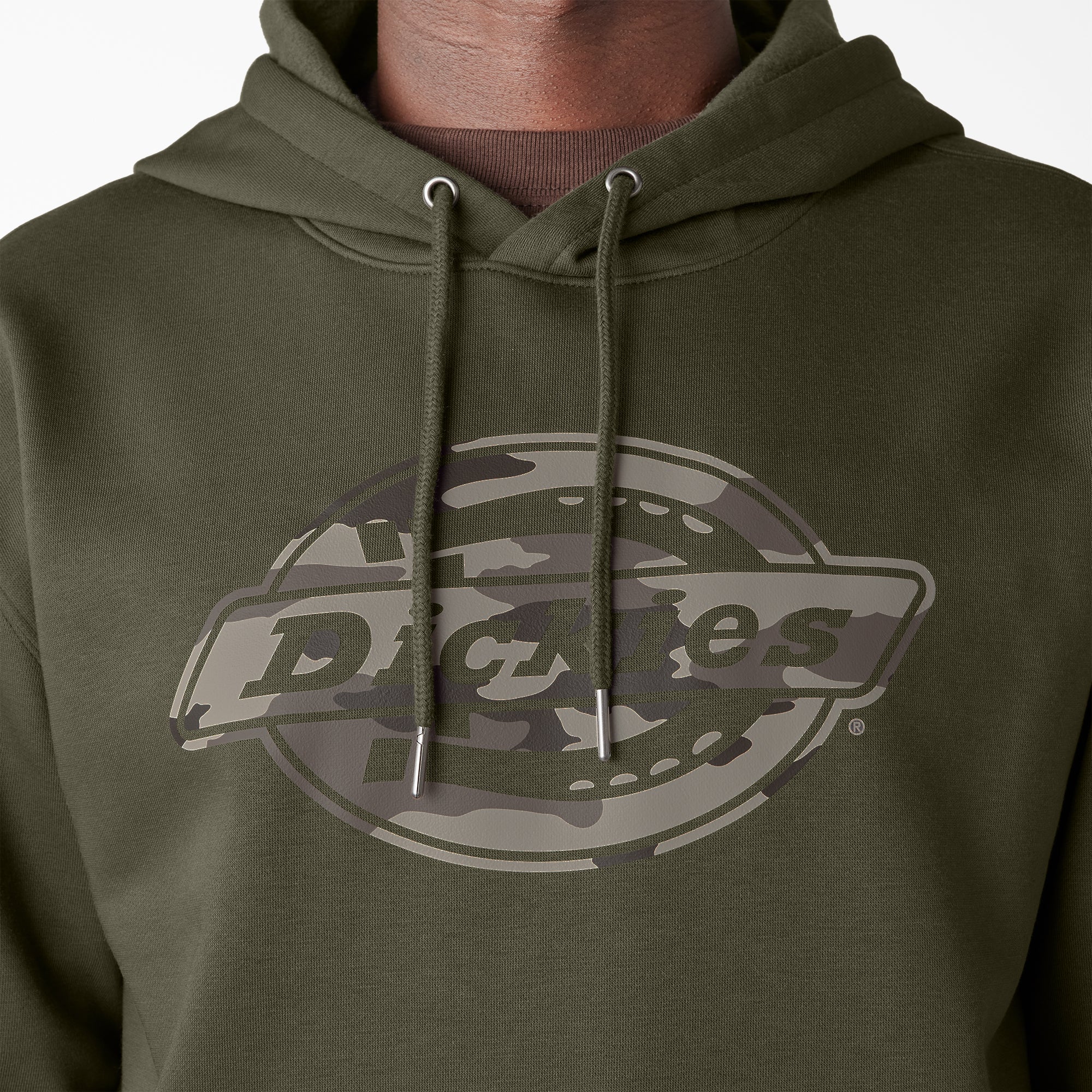 Water Repellent Camo Logo Hoodie - Image 7