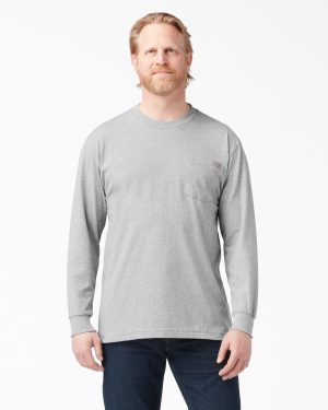 Heavyweight Long Sleeve Pocket T-Shirt