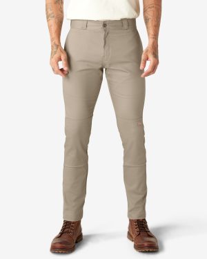 FLEX Skinny Fit Double Knee Work Pants