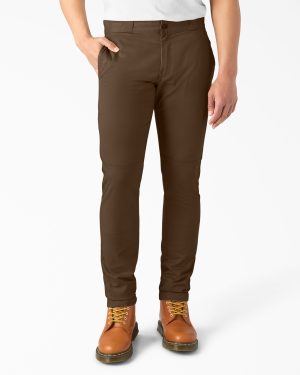 FLEX Skinny Fit Double Knee Work Pants