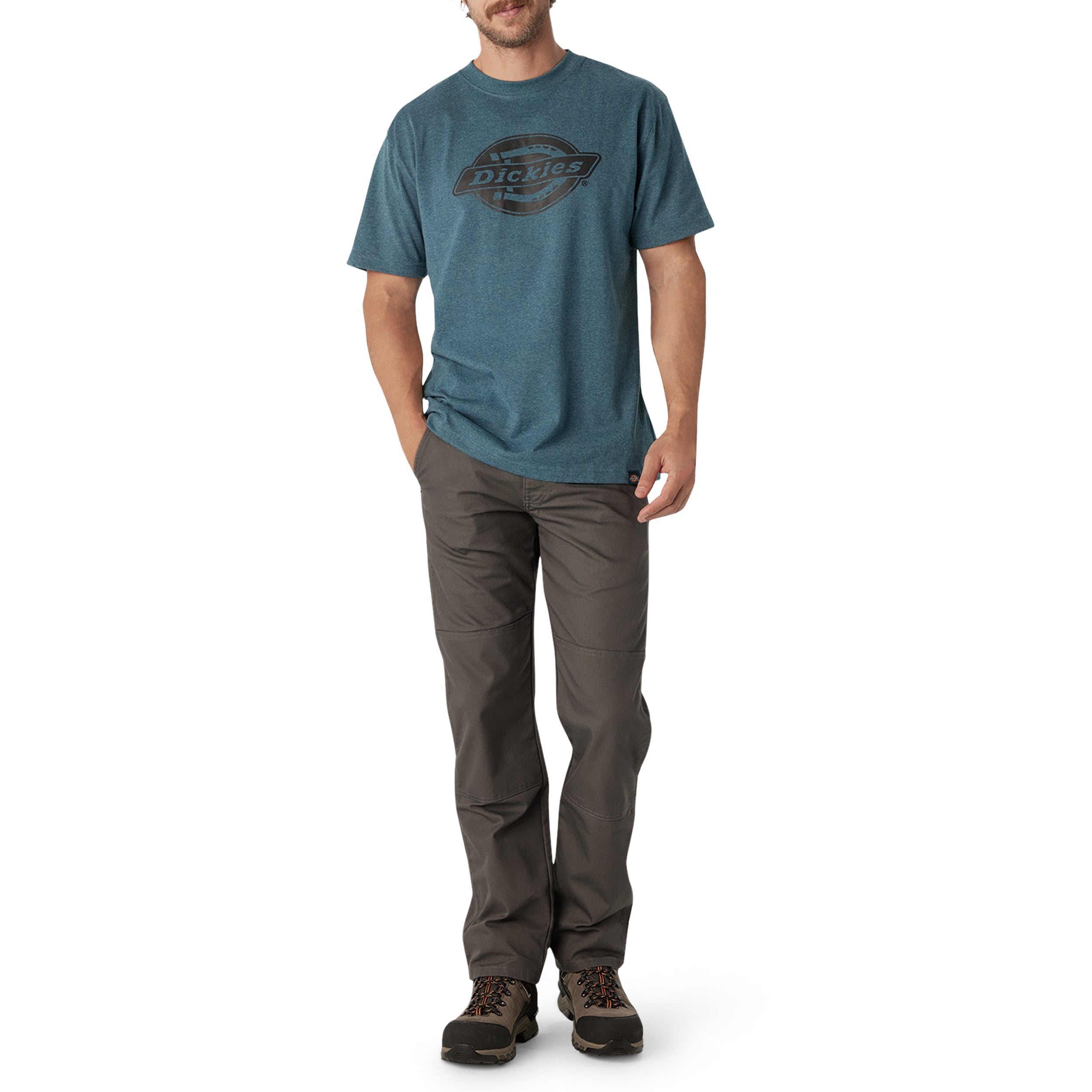 Short Sleeve Heavyweight Logo T-Shirt - Image 4