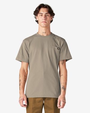 Heavyweight Short Sleeve Pocket T-Shirt