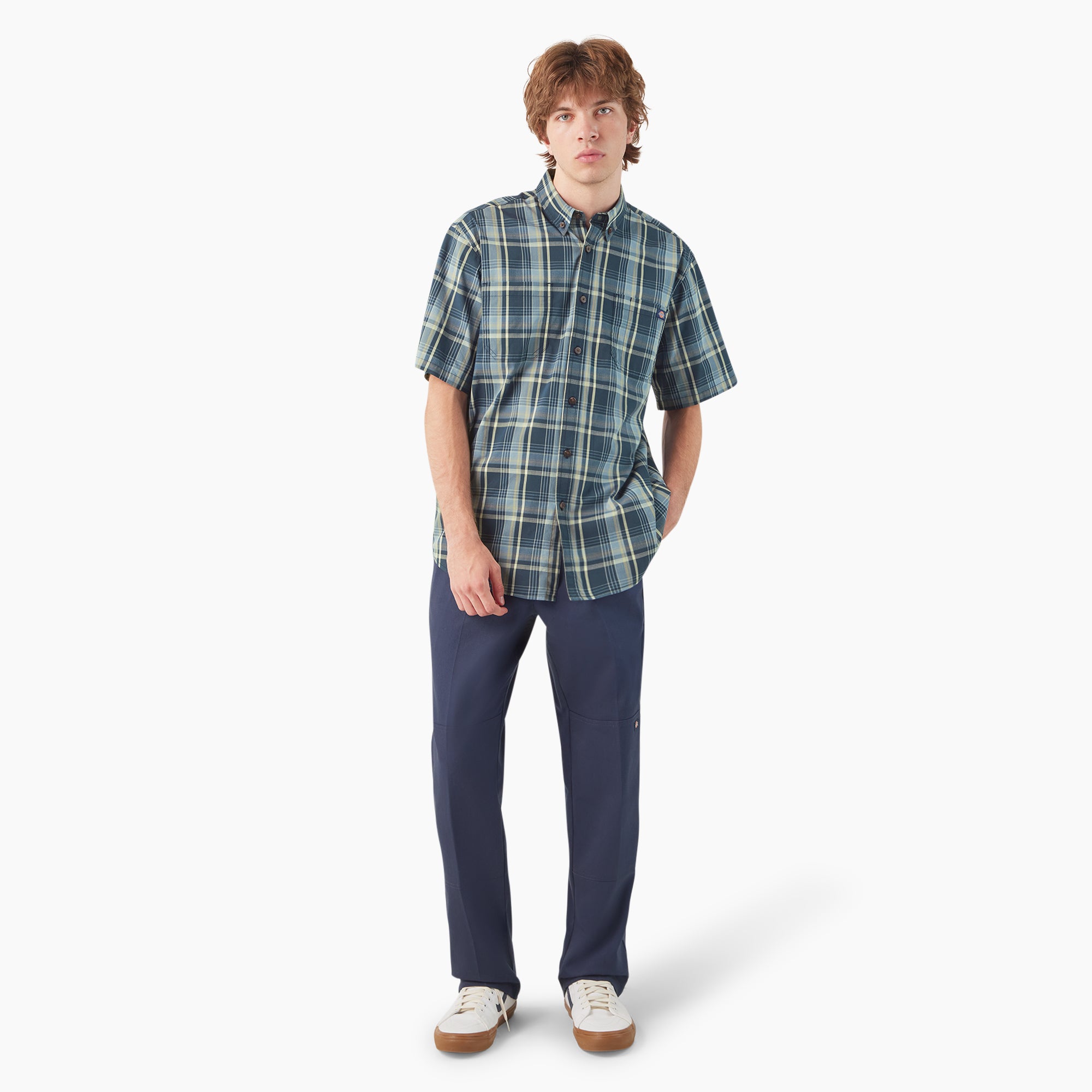 Short Sleeve Woven Shirt - Image 5