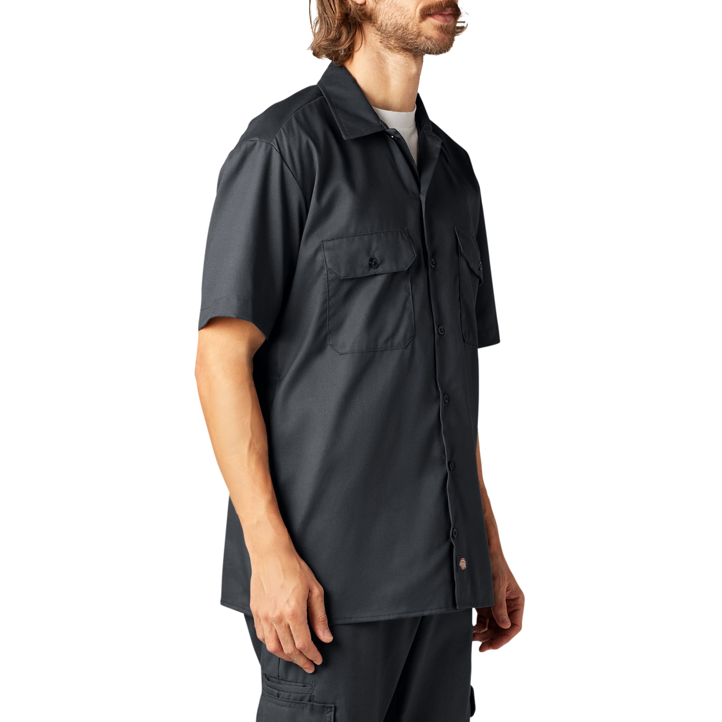 FLEX Relaxed Fit Short Sleeve Work Shirt - Image 4