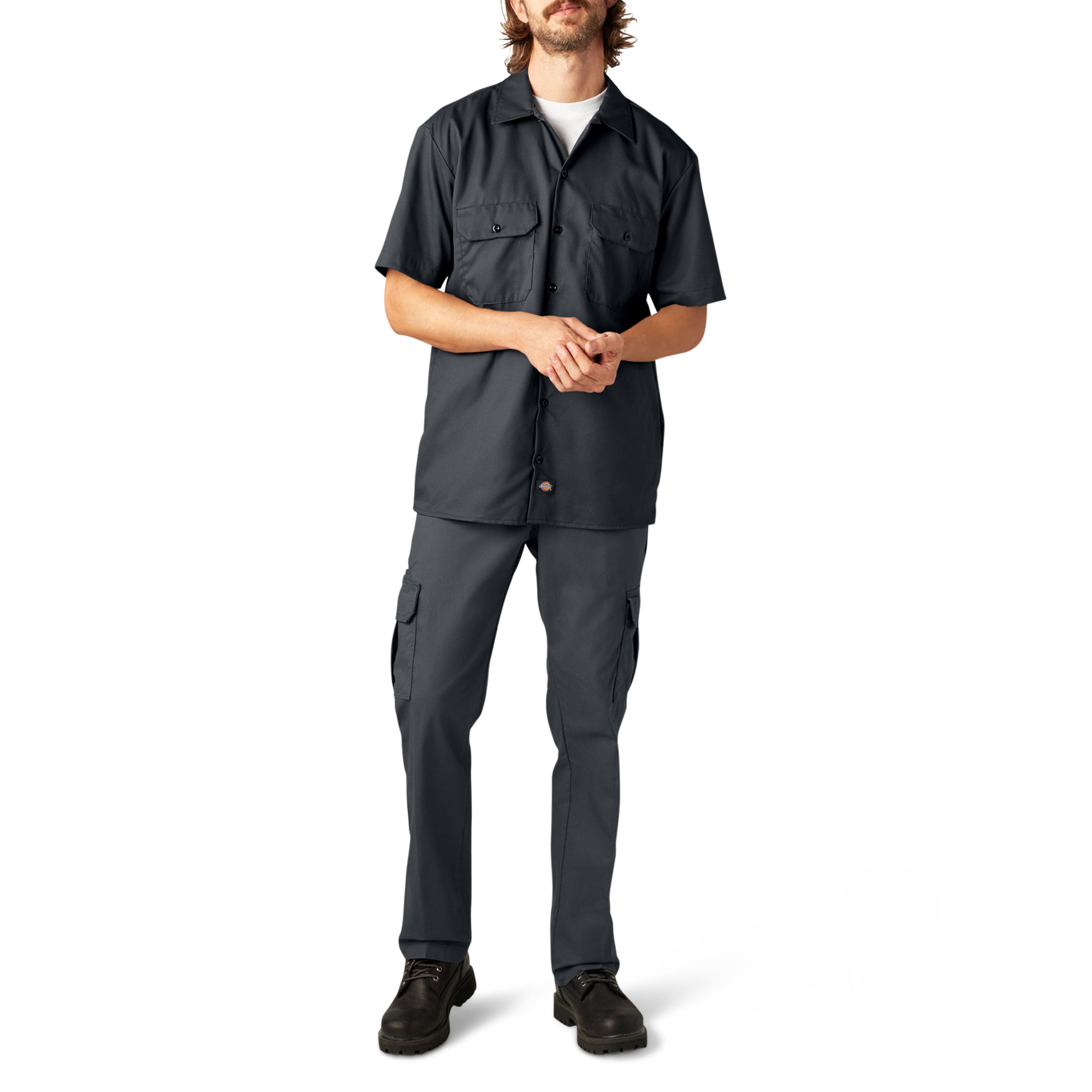 FLEX Relaxed Fit Short Sleeve Work Shirt - Image 5