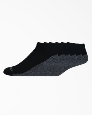 Moisture Control No Show Socks. Size 6-12. 6-Pack