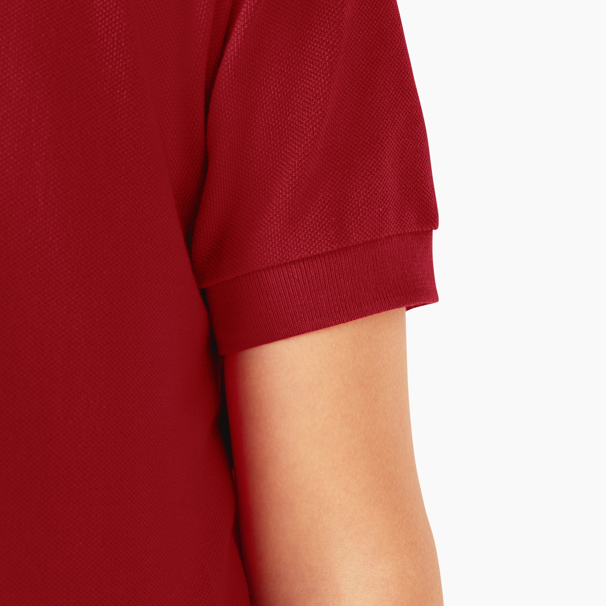 Kids' Piqué Short Sleeve Polo - Image 5