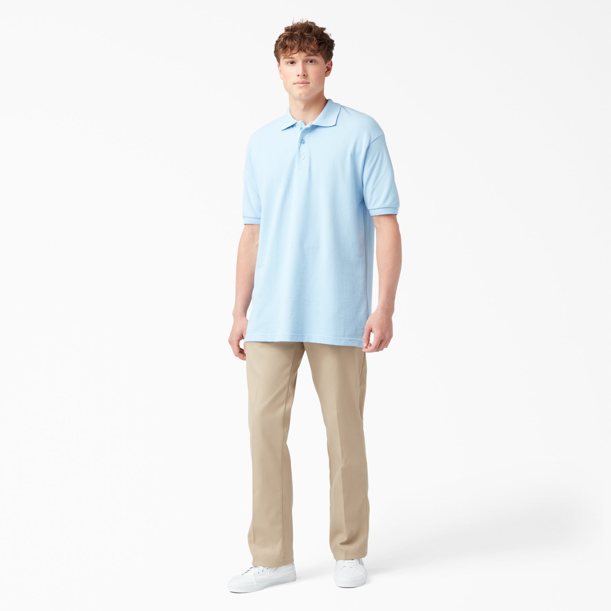 Adult Size Piqué Short Sleeve Polo - Image 4