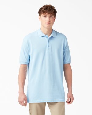 Adult Size Piqué Short Sleeve Polo