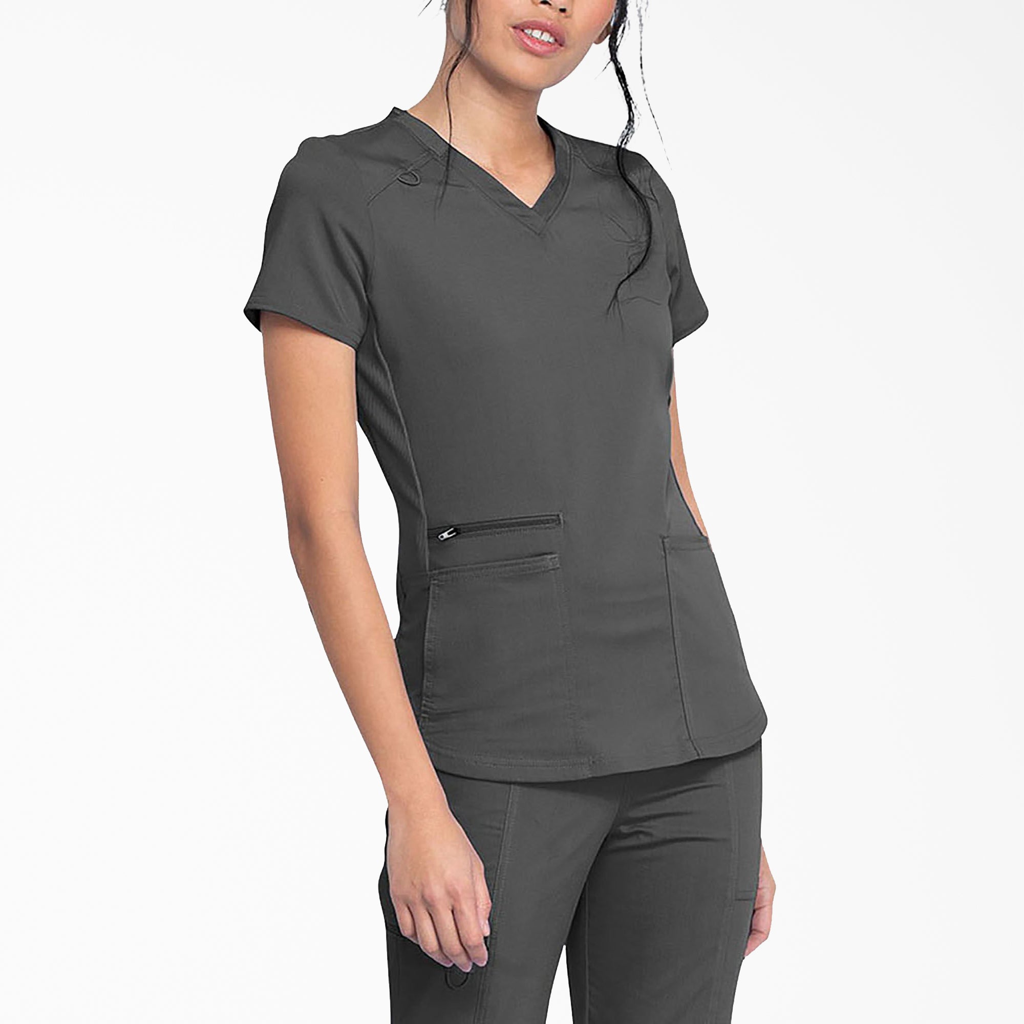 Women's Balance V-Neck Scrub Top - Image 4
