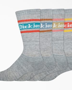 Rugby Stripe Socks. Size 6-12. 4-Pack