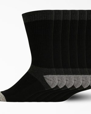 Max Cushion Crew Socks. Size 6-12. 6-Pack
