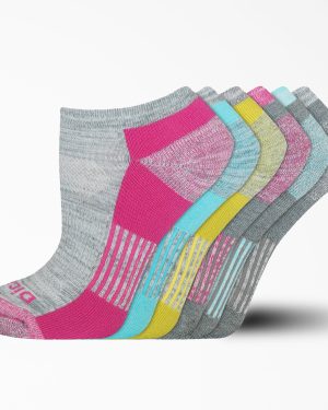 Women's Moisture Control Free Run No Show Socks. Size 6-9. 6-Pack