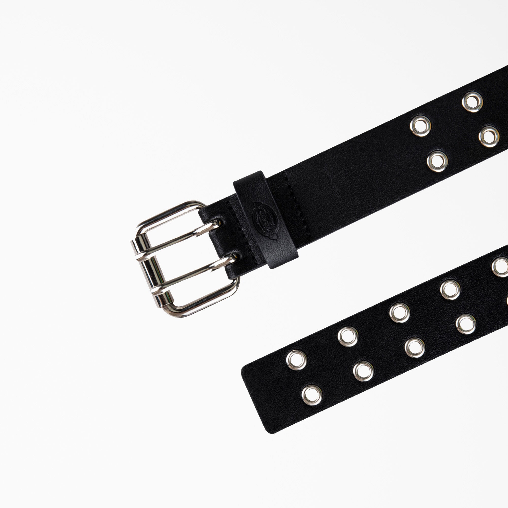 Women's Leather Double Grommet Belt - Image 2