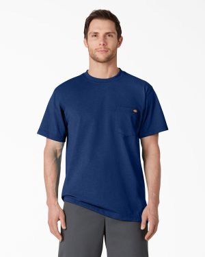 Heavyweight Heathered Short Sleeve Pocket T-Shirt