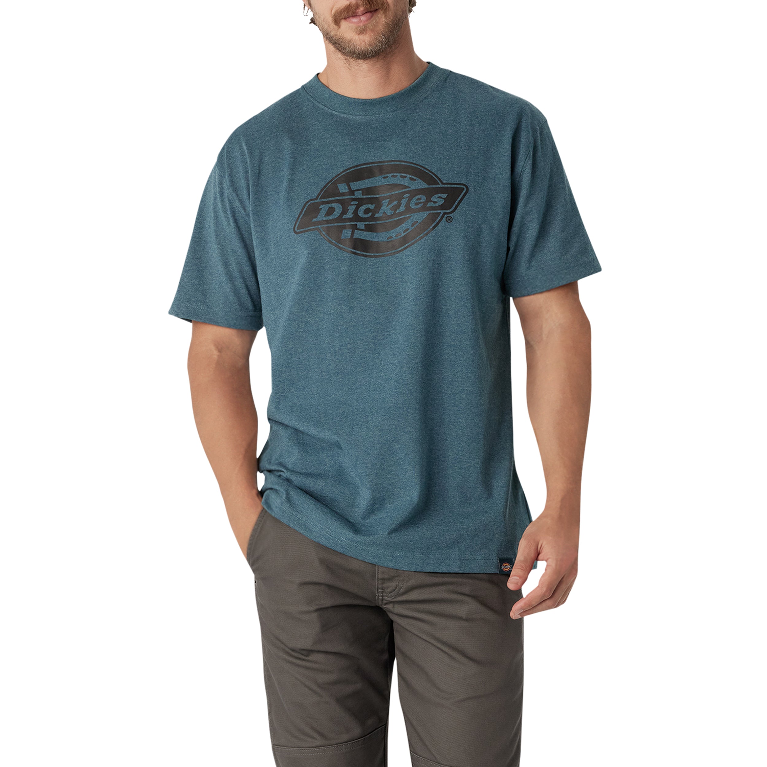 Short Sleeve Heavyweight Logo T-Shirt - Image 2